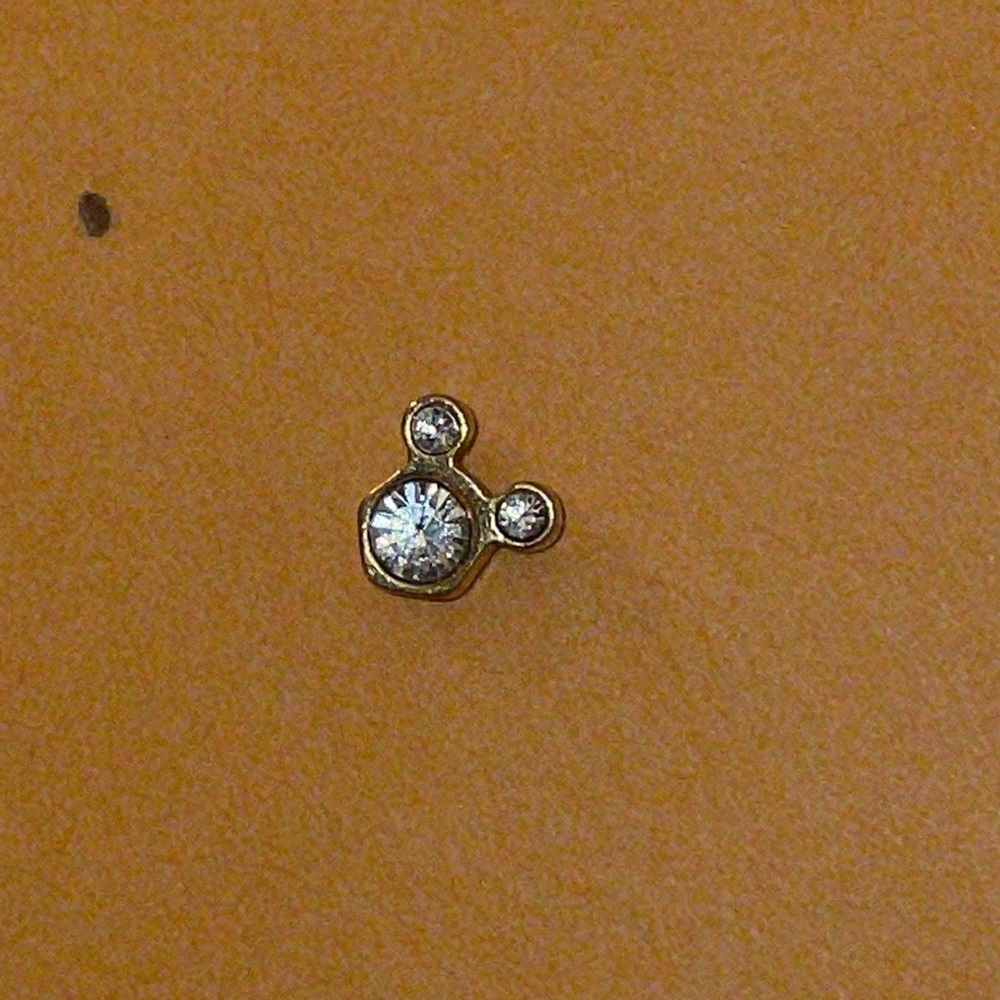 Single Disney Mickey Mouse post earring